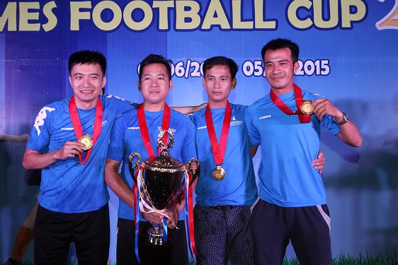 Tưng bừng trận chung kết Vinhomes Football Cup 2015