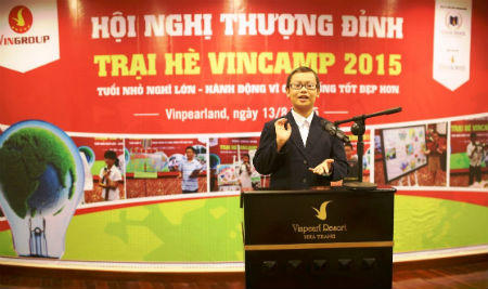 Trại hè VinCamp 2015 – “Hội nghị thượng đỉnh” của các nhà lãnh đạo tương lai