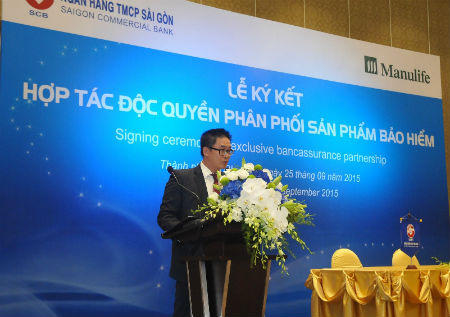 Manulife Việt Nam và Ngân hàng TMCP Sài Gòn ký kết hợp tác