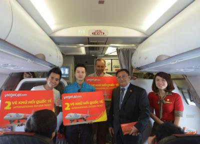 Vietjet tưng bừng khai trương đường bay TP.HCM - Myanmar