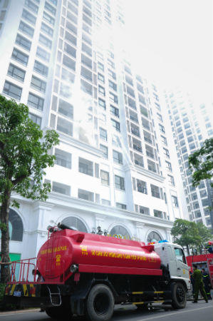 Các khu đô thị của Vingroup đứng đầu về trang thiết bị PCCC 