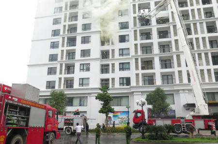 Các khu đô thị của Vingroup đứng đầu về trang thiết bị PCCC 