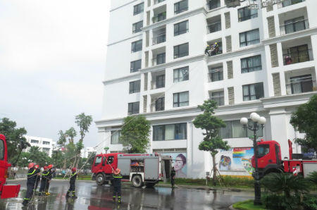 Các khu đô thị của Vingroup đứng đầu về trang thiết bị PCCC 