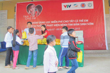 3000 trẻ nhỏ được khám sàng lọc bệnh tim miễn phí tại Hà Giang