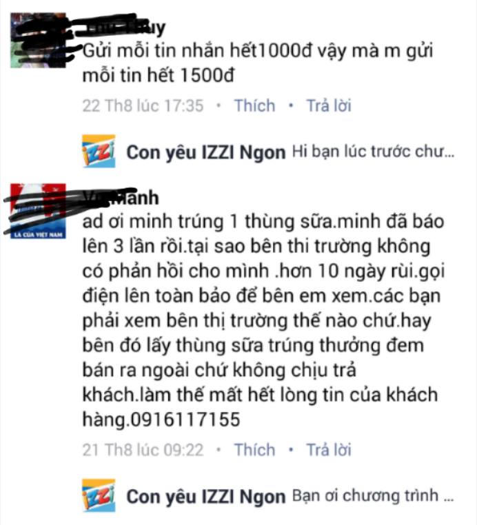 Chương trình khuyến mại “Vui hè cùng IZZI bị tố “lừa đảo”, “mập mờ”
