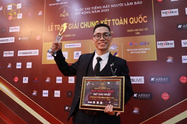 Trao giải Cuộc thi “Tiếng hát Người làm báo mở rộng – 2023”