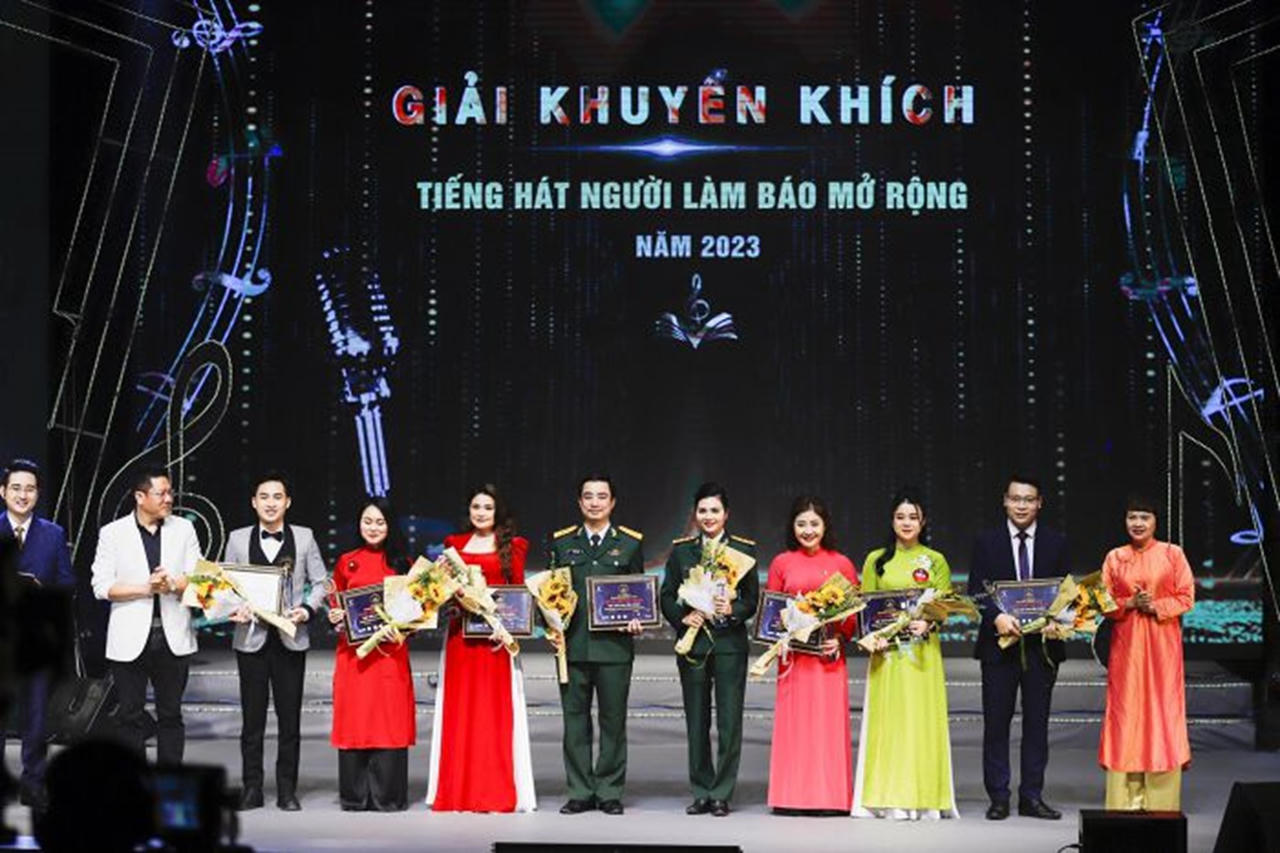 Trao giải Cuộc thi “Tiếng hát Người làm báo mở rộng – 2023”