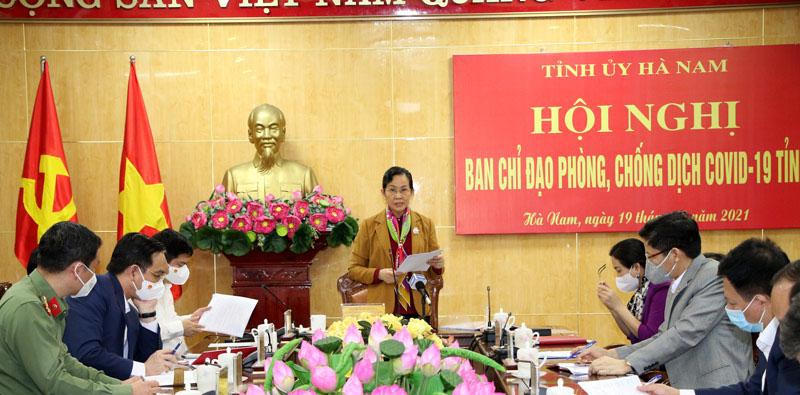 Hà Nam đạt tỷ lệ 90% dân số tiêm mũi 1 vaccine COVID-19