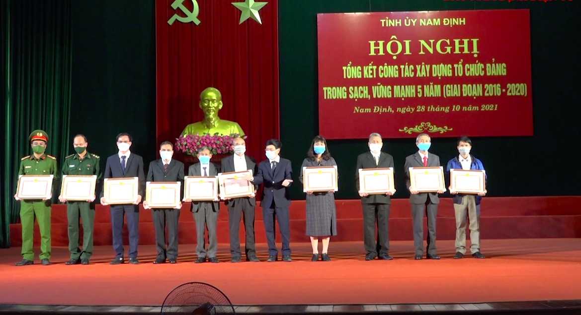 Nam Định tổng kết công tác xây dựng tổ chức Đảng giai đoạn 2016-2020 