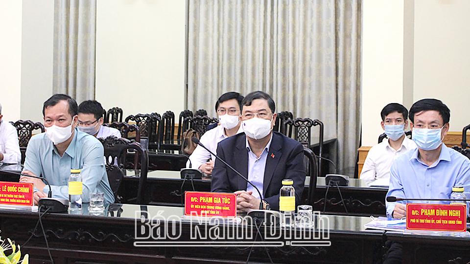 Eurowindow Holding tìm hiểu cơ hội đầu tư tại tỉnh Nam Định 