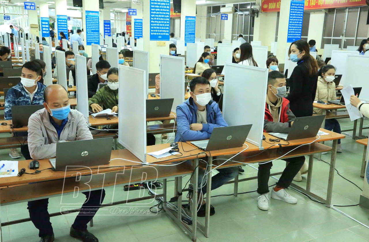 Thái Bình khai mạc kỳ thi tuyển công chức năm 2021