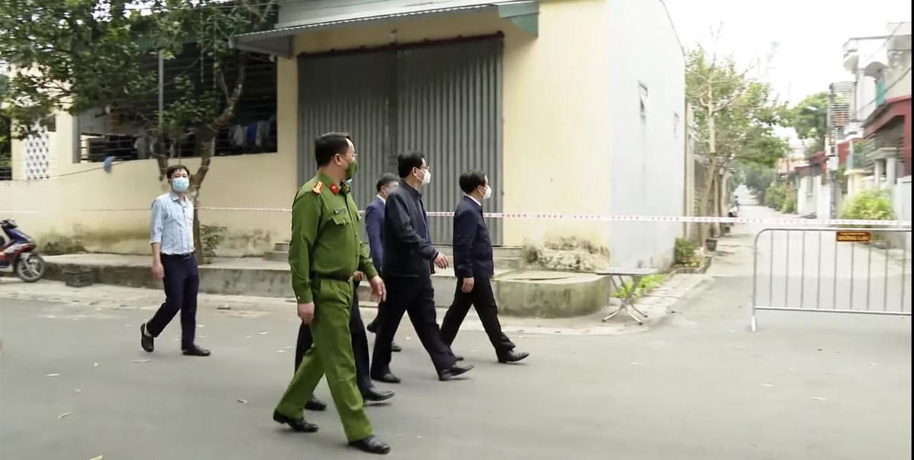 Chủ tịch tỉnh Ninh Bình kiểm tra công tác phòng, chống dịch Covid-19 tại Tam Điệp và Yên Khánh