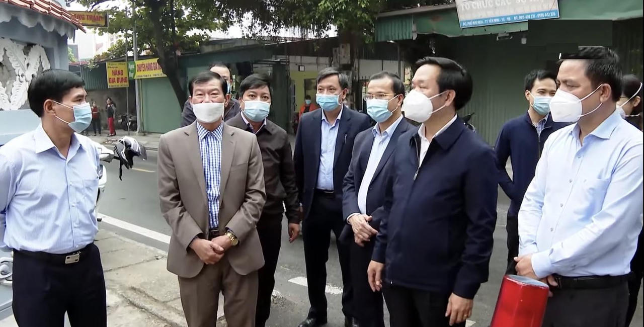 Chủ tịch tỉnh Ninh Bình kiểm tra công tác phòng, chống dịch Covid-19 tại Tam Điệp và Yên Khánh