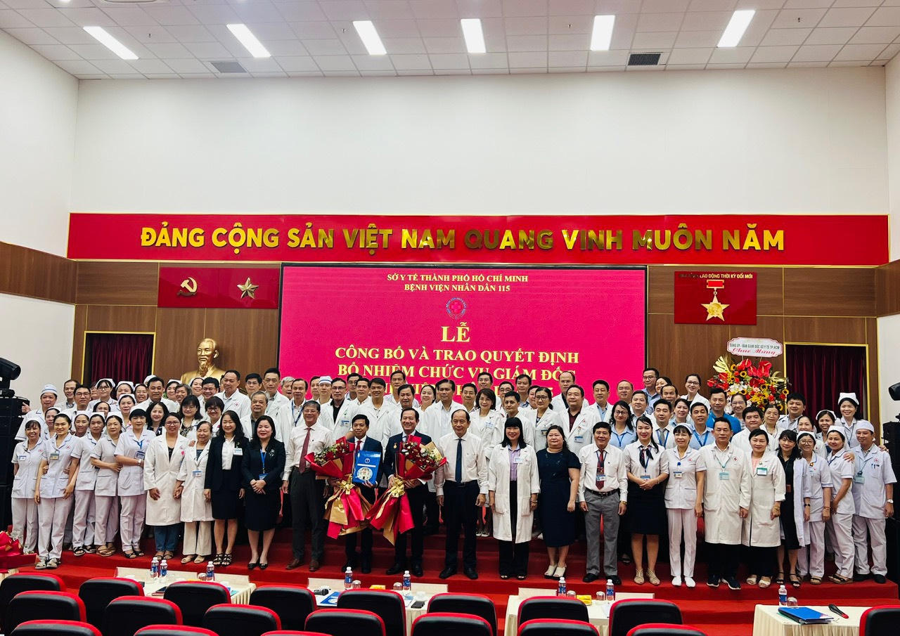 Bác sĩ Trần Văn Sóng làm Giám đốc Bệnh viện Nhân dân 115