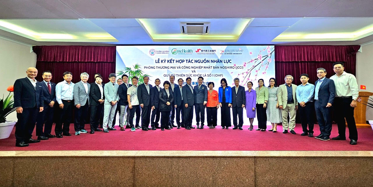 Quỹ từ thiện Sức khỏe là số 1 tăng cường hợp tác giáo dục, y tế, nguồn nhân lực với phía Nhật Bản
