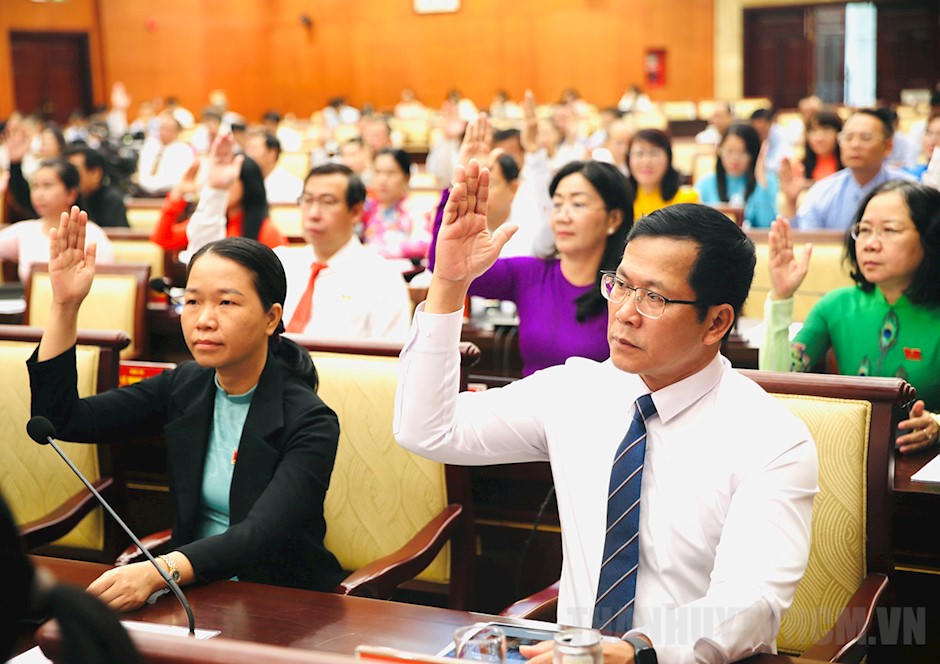 HĐND TP HCM thông qua 38 Nghị quyết 
