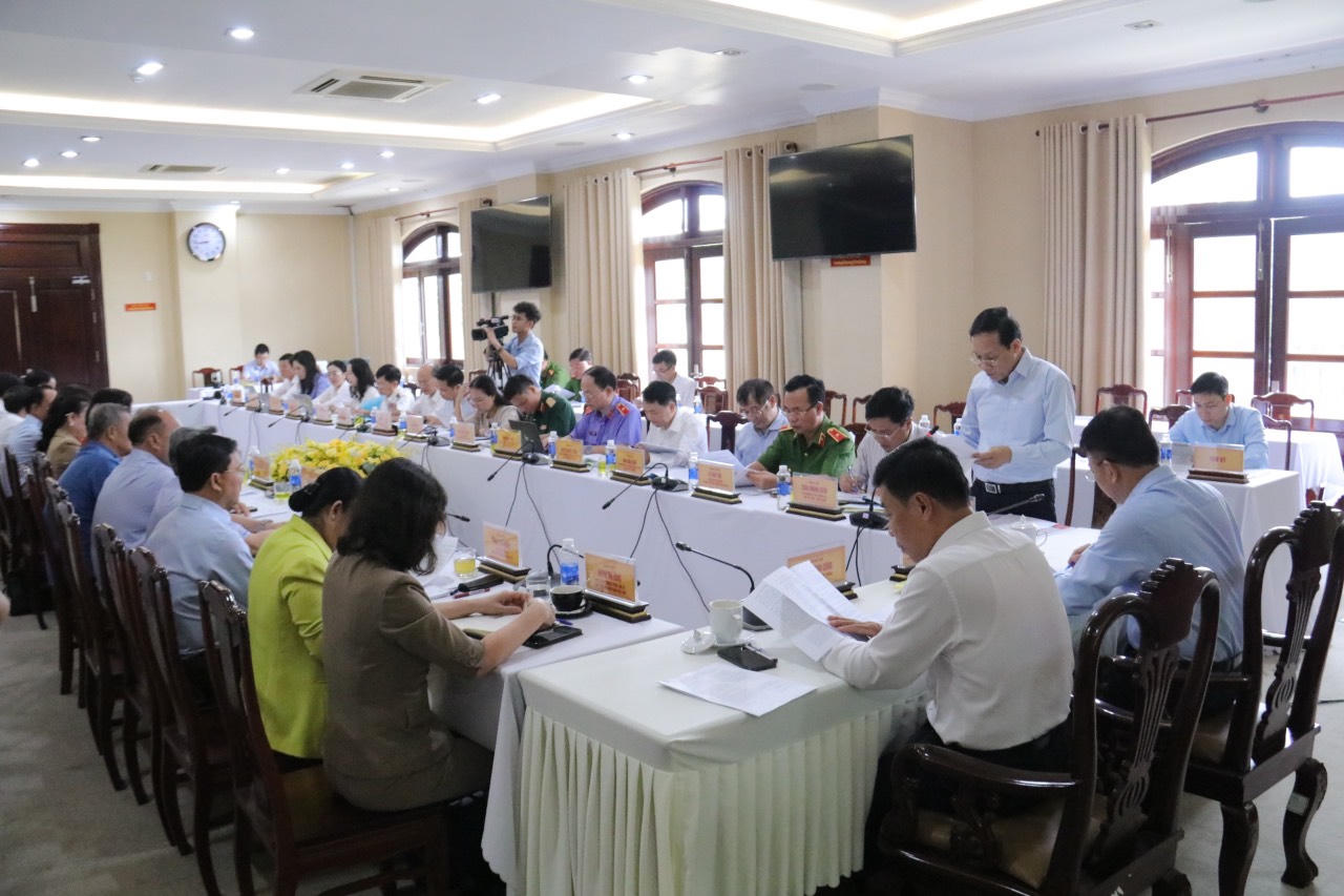 Phó Thủ tướng Lê Thành Long kiểm tra công tác phòng chống tham nhũng, tiêu cực tại Bình Phước