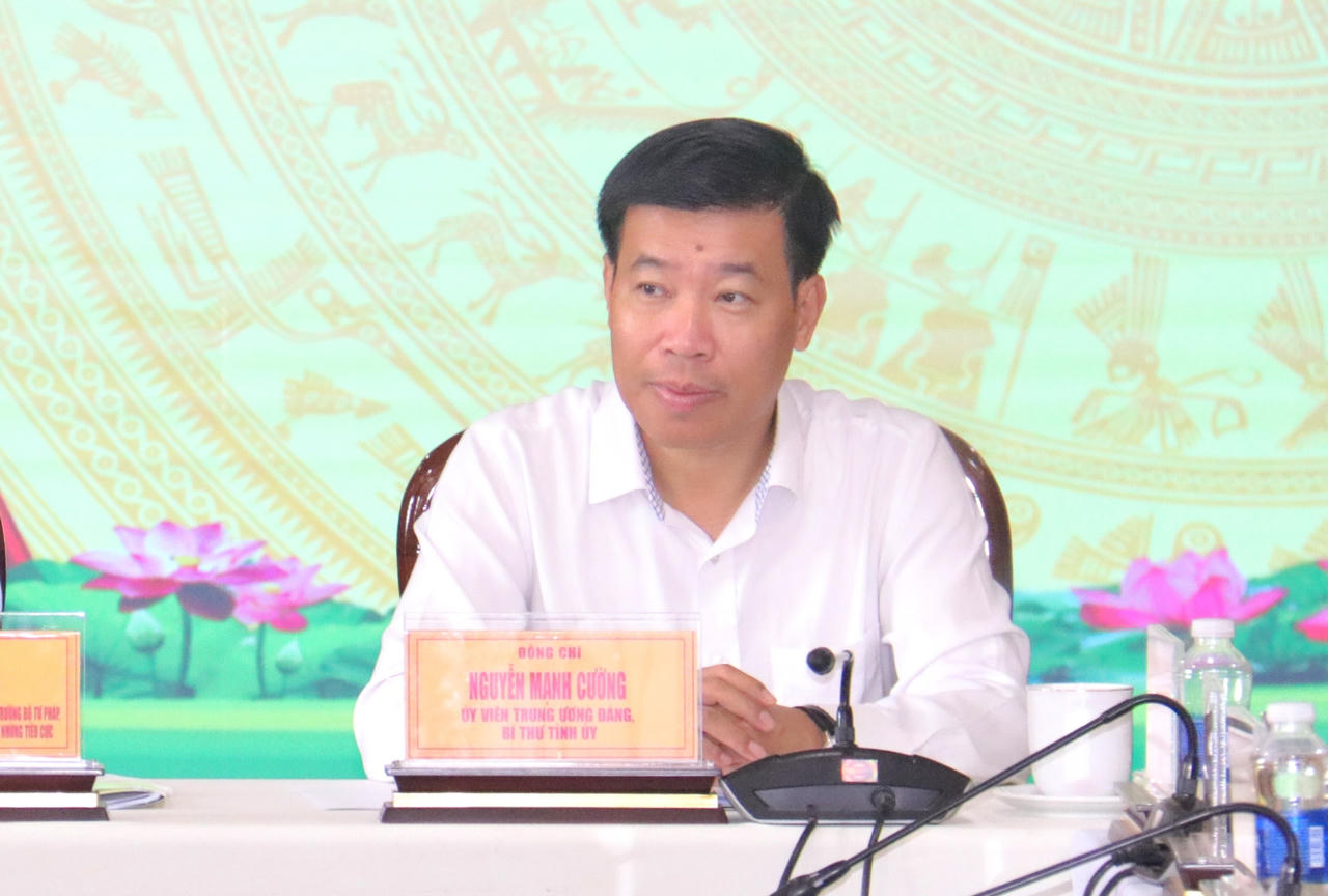 Phó Thủ tướng Lê Thành Long kiểm tra công tác phòng chống tham nhũng, tiêu cực tại Bình Phước