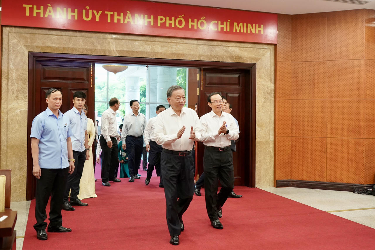 Tổng Bí thư, Chủ tịch nước Tô Lâm làm việc với Thành ủy TP HCM 