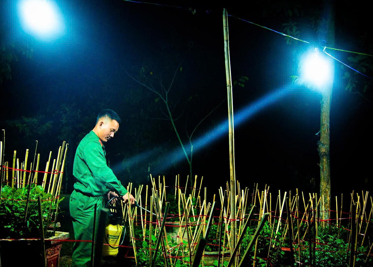 Tết đang về với bộ đội Quân đoàn 34