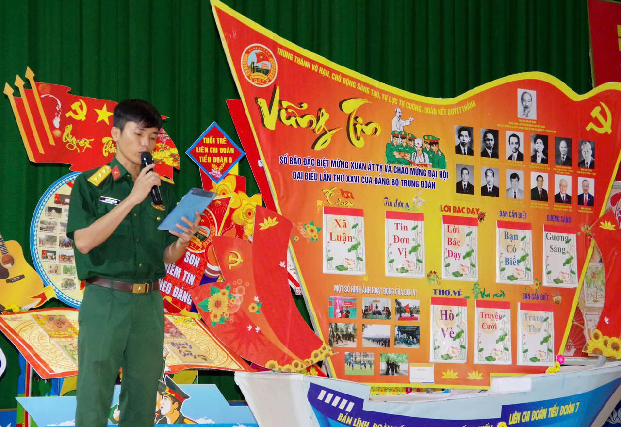 Tuổi trẻ Sư đoàn 309 rộn ràng đón Tết