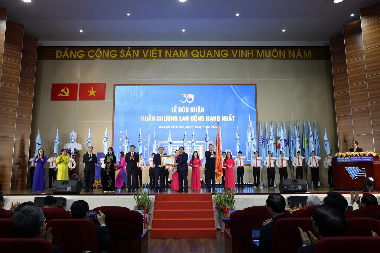 Thủ tướng Phạm Minh Chính dự Lễ kỷ niệm 30 năm thành lập ĐH Quốc gia TP HCM