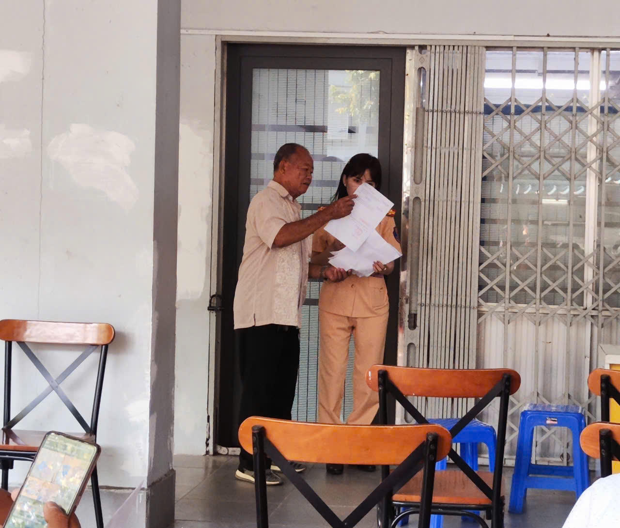 Hình ảnh ngày đầu Công an TP HCM tiếp nhận cấp giấy phép lái xe