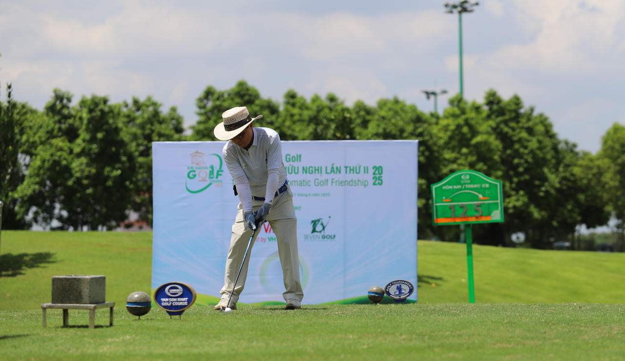 TP HCM khai mạc Giải golf Ngoại giao Hữu nghị lần thứ 2