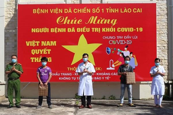 02 bệnh nhân COVID-19 cuối cùng của Lào Cai được xuất viện 