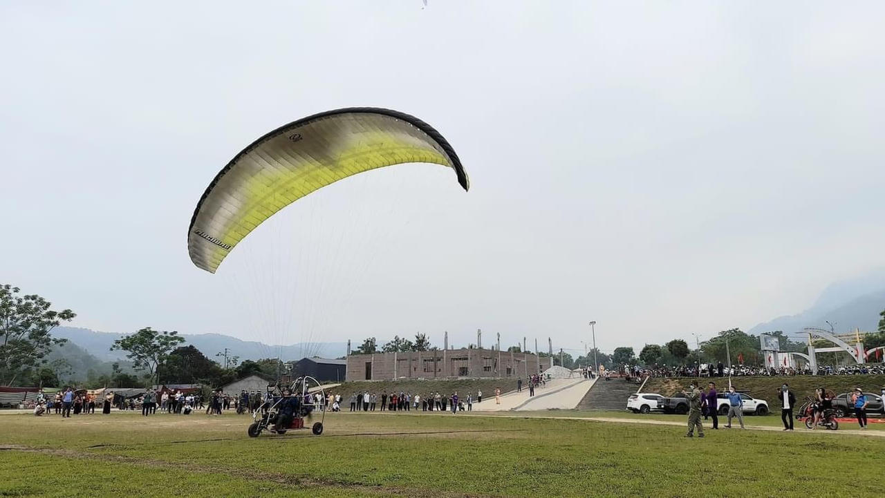 Lai Châu đăng cai tổ chức Giải Dù lượn đường trường cấp Quốc gia