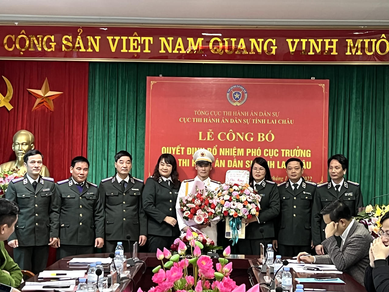 Bổ nhiệm Phó Cục trưởng Cục Thi hành án dân sự Lai Châu