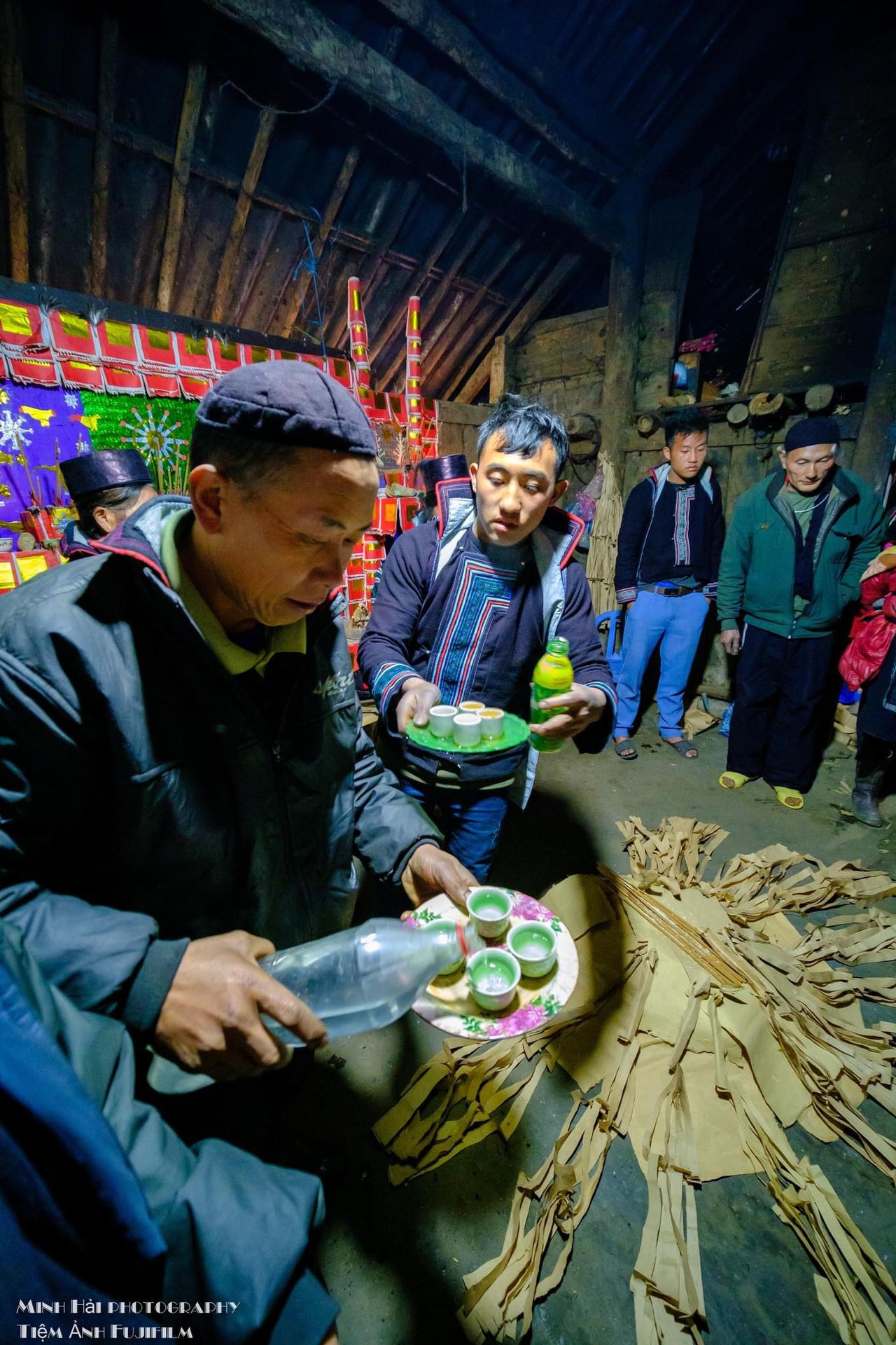 Độc đáo lễ cúng hết Tết của người H’Mông ở bản Sâu Chua, Sa pa.