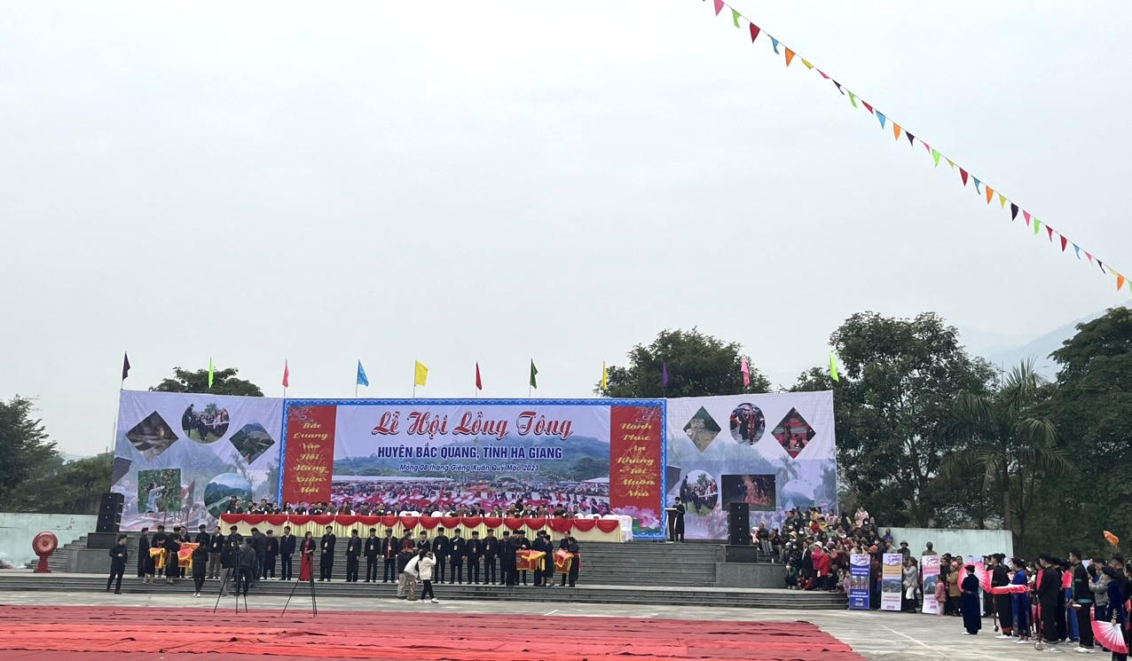 Lễ hội Lồng tồng - nét văn hóa đặc sắc của người Tày ở Hà Giang