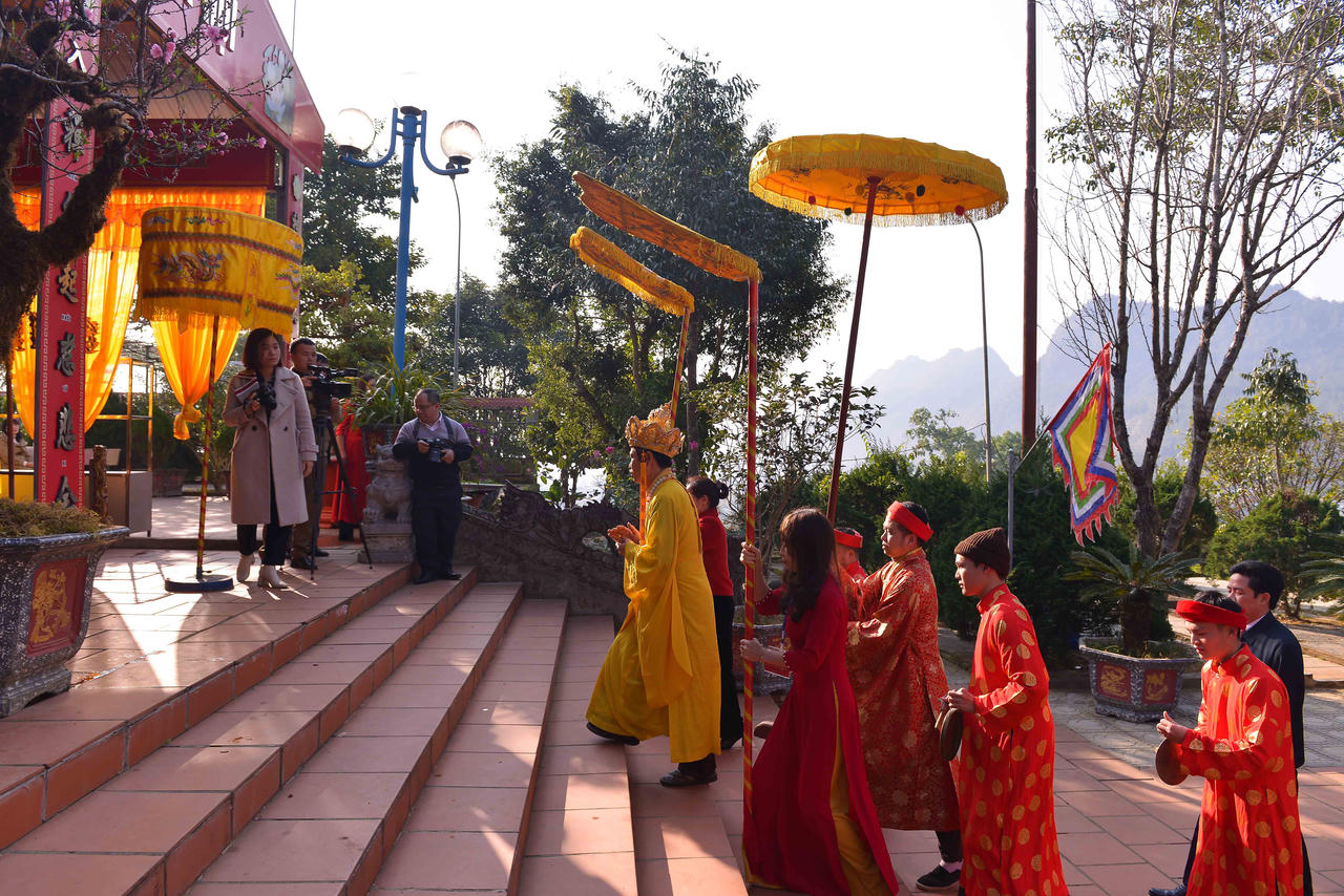 Khai hội Đền thờ Vua Lê Lợi tại Lai Châu