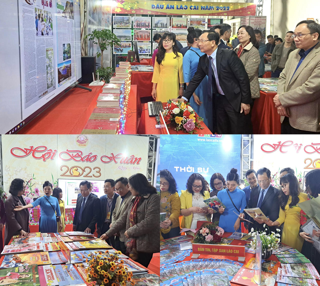Lào Cai: Khai mạc Hội Báo xuân Quý Mão 2023