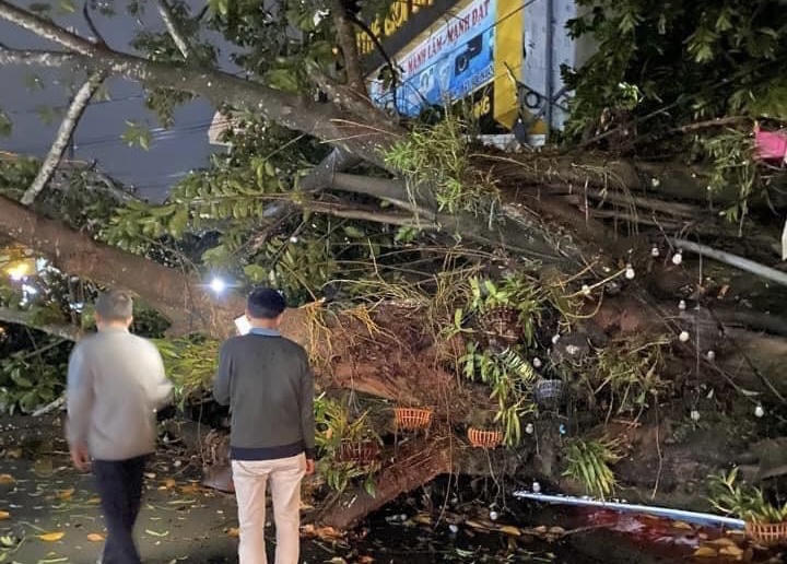 Huyện Mường Tè xuất hiện mưa đá ở nhiều nơi