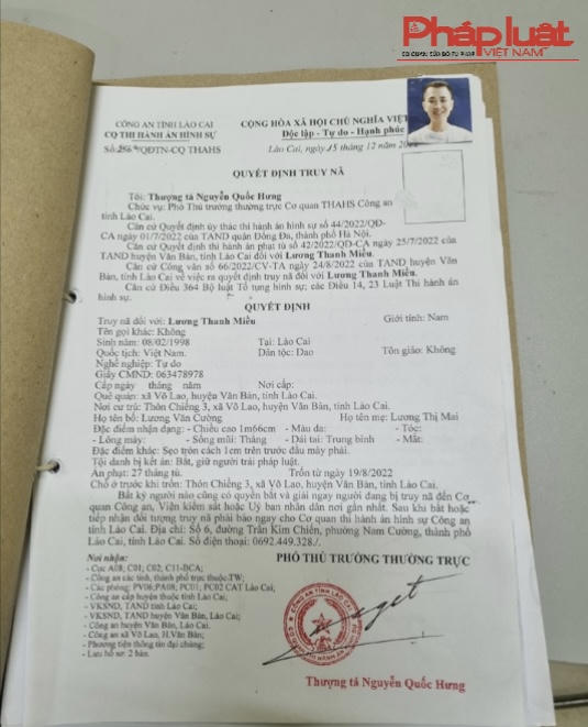 Bắt đối tượng truy nã lẩn trốn tại thị xã Sa Pa