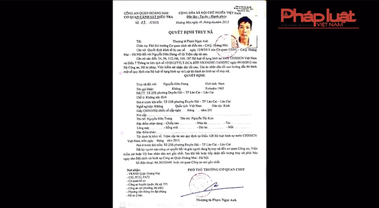 Lào Cai: Bắt đối tượng trốn truy nã “ Hưng Nhái” 