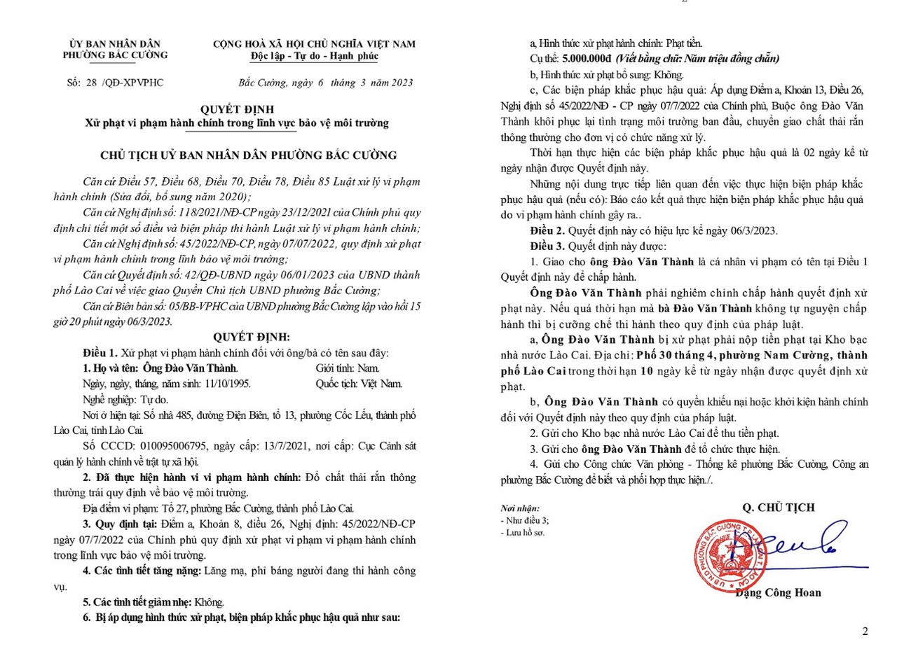 Lào Cai: Tái diễn tình trạng đổ thải trái phép