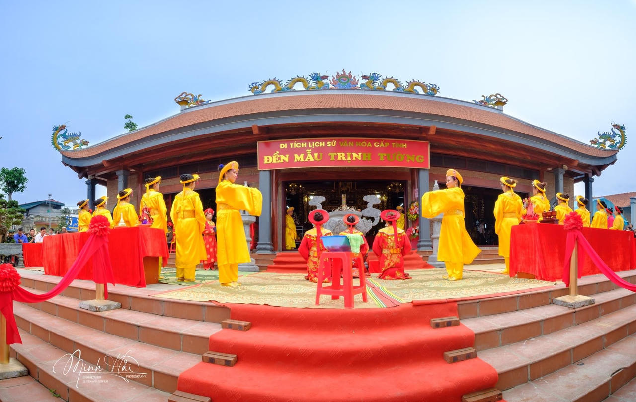 Khai mạc Lễ hội đền Mẫu Trịnh Tường 2023