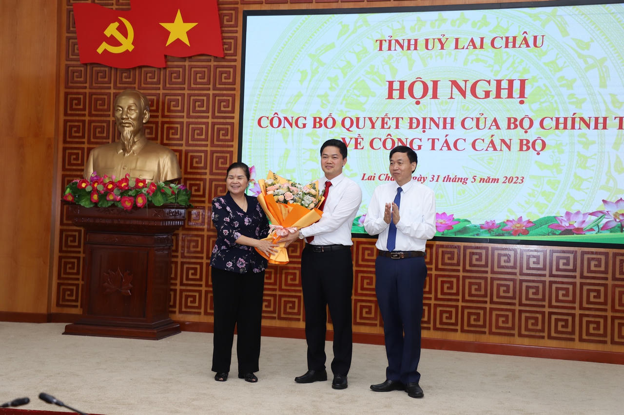 Ông Vũ Mạnh Hà được điều động làm Phó Bí thư tỉnh ủy Lai Châu