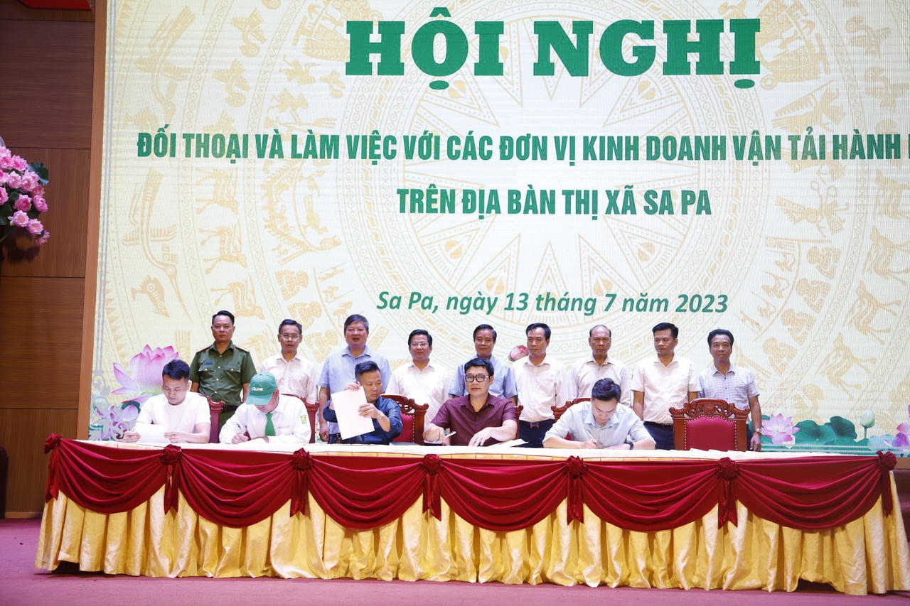 Thị xã Sa Pa chấn chỉnh tình hình hoạt động vận tải hành khách