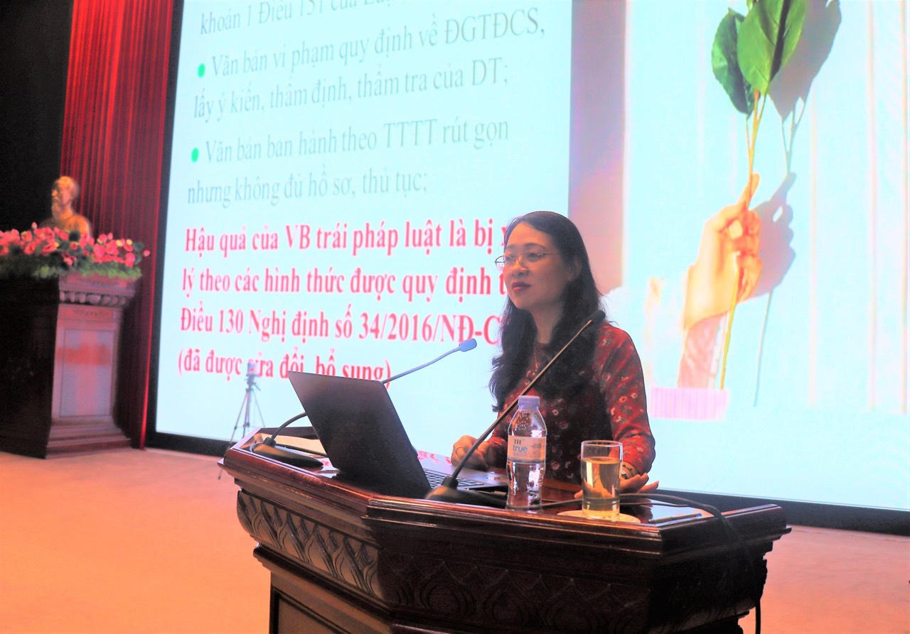 Lai Châu: Phổ biến Luật ban hành văn bản quy phạm pháp luật