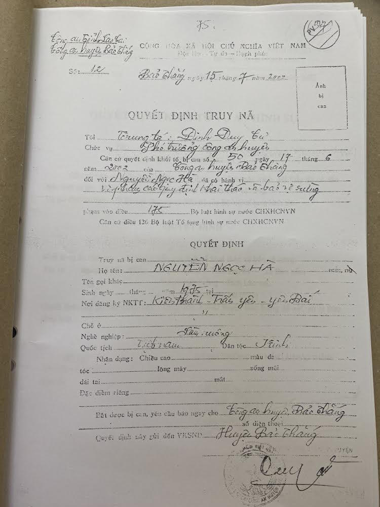 Bắt đối tượng trốn nã 21 năm 