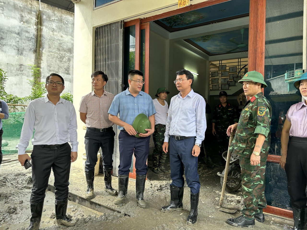 Bí thư Tỉnh ủy Lào Cai chỉ đạo khắc phục sự cố vỡ cống thoát tràn tại Tả Phời