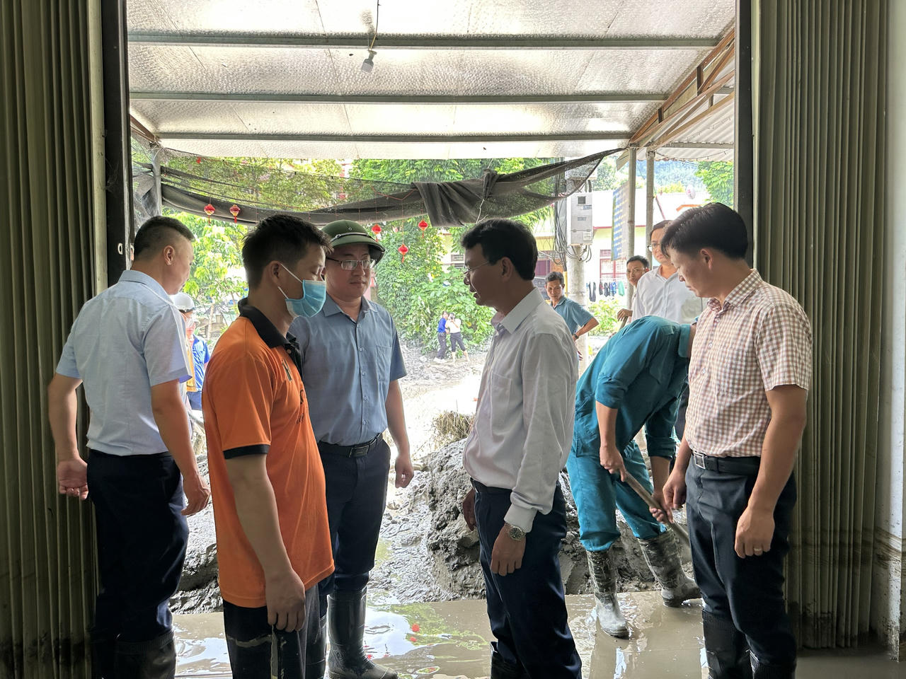 Bí thư Tỉnh ủy Lào Cai chỉ đạo khắc phục sự cố vỡ cống thoát tràn tại Tả Phời