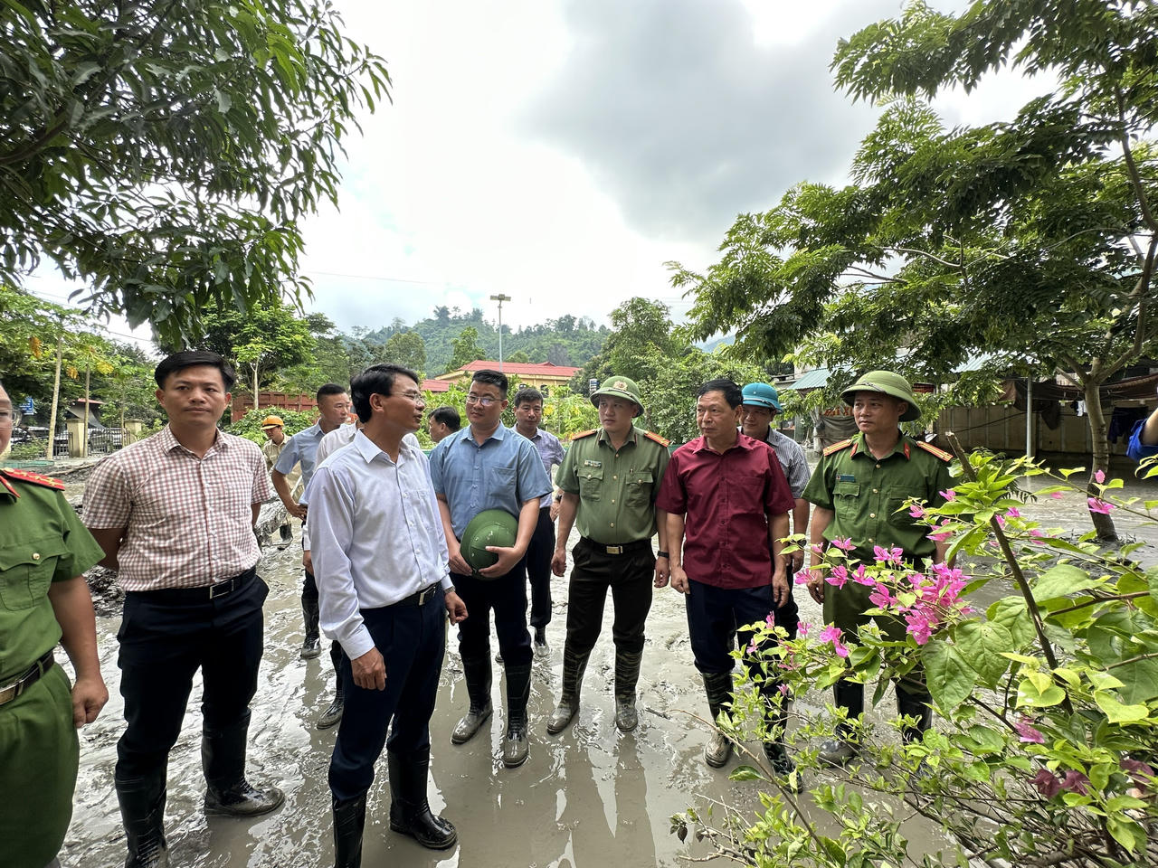 Bí thư Tỉnh ủy Lào Cai chỉ đạo khắc phục sự cố vỡ cống thoát tràn tại Tả Phời