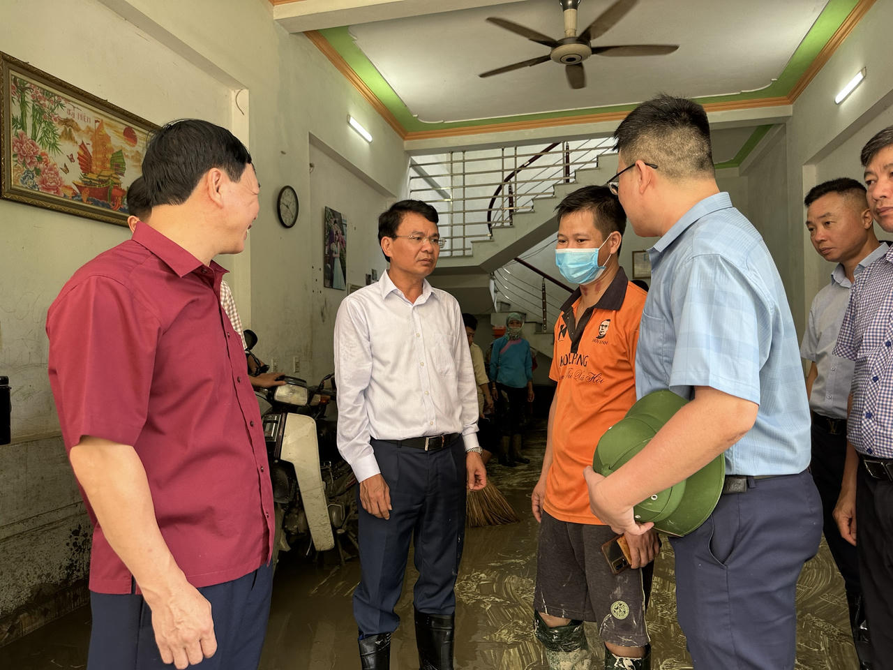 Bí thư Tỉnh ủy Lào Cai chỉ đạo khắc phục sự cố vỡ cống thoát tràn tại Tả Phời