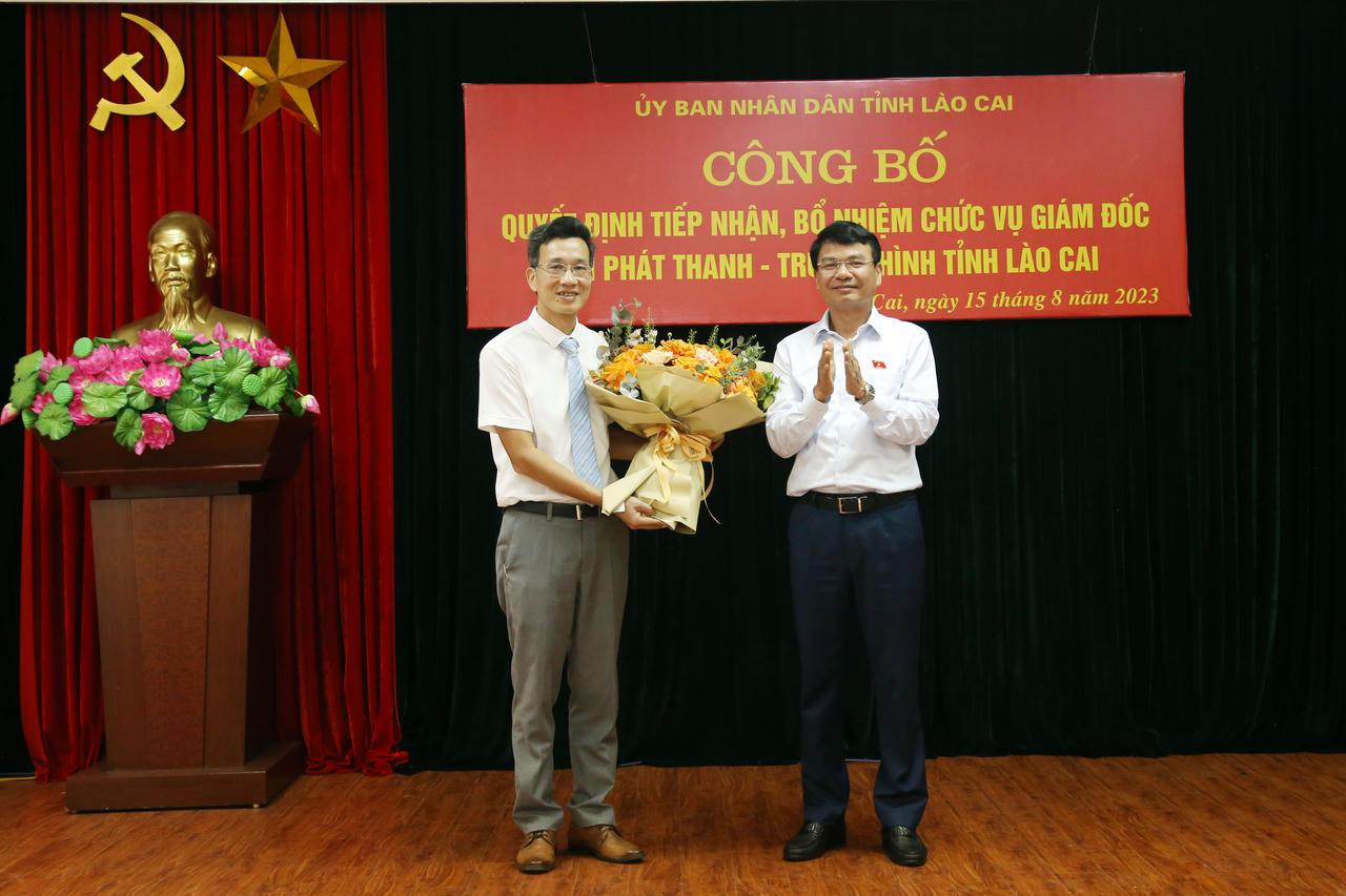 Bổ nhiệm Giám đốc Đài Phát thanh – Truyền hình tỉnh Lào Cai