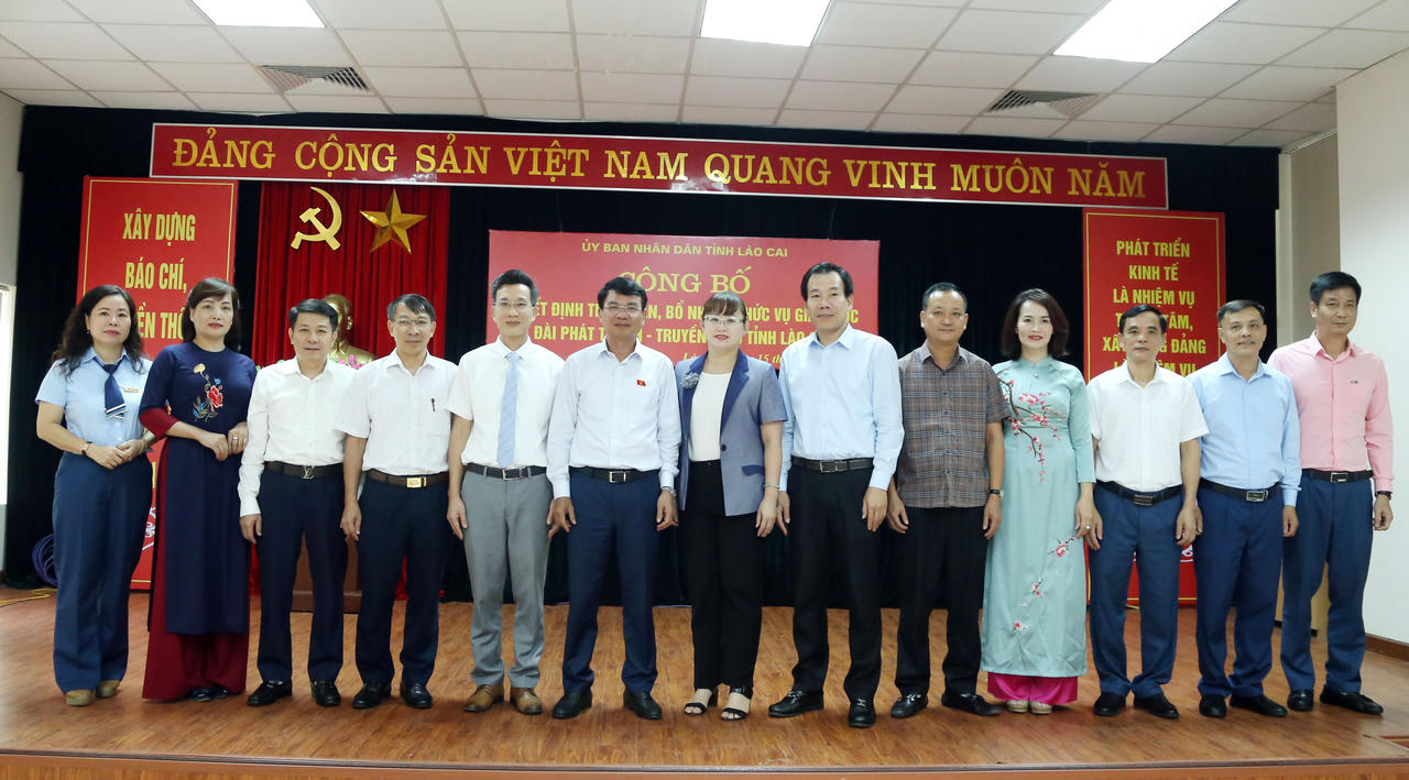 Bổ nhiệm Giám đốc Đài Phát thanh – Truyền hình tỉnh Lào Cai